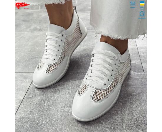 Кросівки жіночі модні Літо 0508 біл.ш. (8 пар р.36-41) "ARTO" недорого оптом від прямого постачальника, зображення 3 Кросівки жіночі модні Літо 0508 біл.ш. (8 пар р.36-41) "ARTO" недорого оптом від прямого постачальника, зображення 3