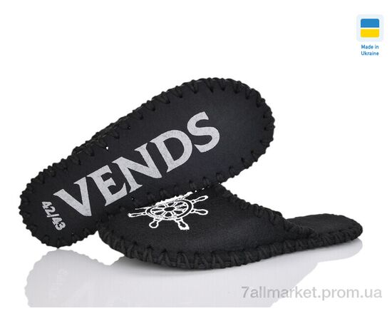 Фотография Тапки мужские домашние Весна/осень 329M чорний (9 пар р.40-45) "Active" недорого оптом от прямого поставщика, изображение 3