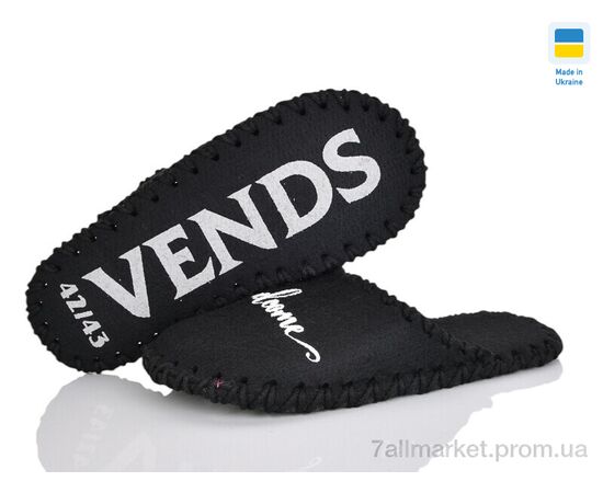 Фотография Тапки мужские домашние Весна/осень 332M чорний (9 пар р.40-45) "Active" недорого оптом от прямого поставщика, изображение 3