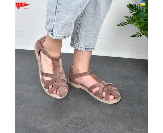 Босоножки женские летние Лето 171 кофе з. (8 пар р.36-41) "ARTO" недорого оптом от прямого поставщика, изображение 2 Фотография Босоножки женские летние Лето 171 кофе з. (8 пар р.36-41) "ARTO" недорого оптом от прямого поставщика, изображение 2