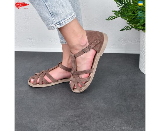 Босоножки женские летние Лето 171 кофе з. (8 пар р.36-41) "ARTO" недорого оптом от прямого поставщика, изображение 3 Фотография Босоножки женские летние Лето 171 кофе з. (8 пар р.36-41) "ARTO" недорого оптом от прямого поставщика, изображение 3