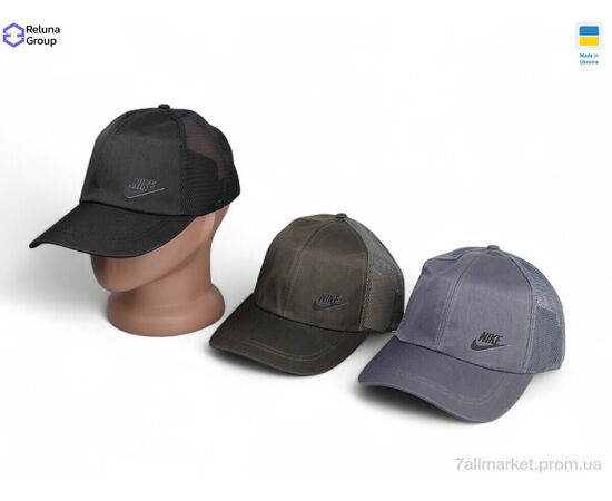 Кепка для мужчин Лето N2001-4 mix (5 шт. р.сетка ) "Reluna Group" недорого оптом от прямого поставщика, изображение 2 Фотография Кепка для мужчин Лето N2001-4 mix (5 шт. р.сетка ) "Reluna Group" недорого оптом от прямого поставщика, изображение 2