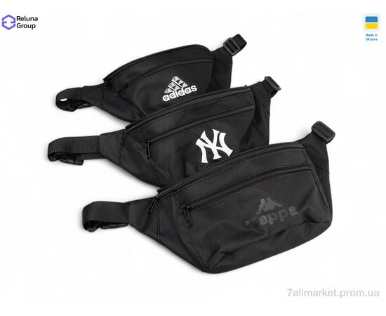 Фотография Бананка мужская N669-1 mix 18*32*6 см, "Reluna Group" недорого оптом от прямого поставщика, изображение 2