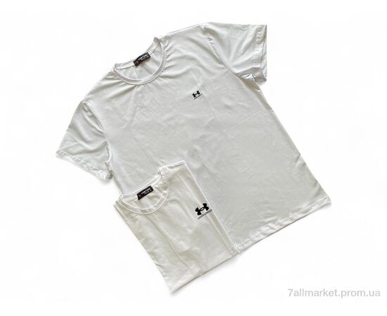 Фотография Футболка мужская Лето D1-2 white (5 шт. р.сетка XL-5XL) "Verton" недорого оптом от прямого поставщика, изображение 2