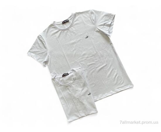 Фотография Футболка мужская Лето D1-3 white (5 шт. р.сетка XL-5XL) "Verton" недорого оптом от прямого поставщика, изображение 2