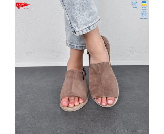 Босоножки женские летние Лето 125 кофе з. (8 пар р.36-41) "ARTO" недорого оптом от прямого поставщика, изображение 2 Фотография Босоножки женские летние Лето 125 кофе з. (8 пар р.36-41) "ARTO" недорого оптом от прямого поставщика, изображение 2