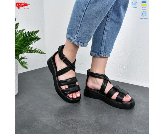 Босоніжки жіночі літні Літо 350 чорний к. (8 пар р.36-41) "ARTO" недорого оптом від прямого постачальника, зображення 2 Босоніжки жіночі літні Літо 350 чорний к. (8 пар р.36-41) "ARTO" недорого оптом від прямого постачальника, зображення 2