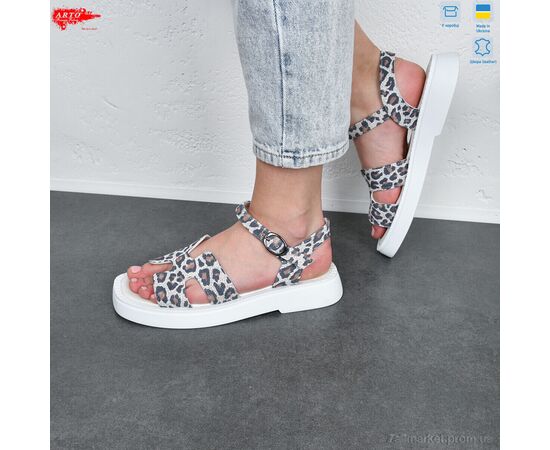 Босоножки женские летние Лето 430 білий-леоп. (8 пар р.36-41) "ARTO" недорого оптом от прямого поставщика, изображение 4 Фотография Босоножки женские летние Лето 430 білий-леоп. (8 пар р.36-41) "ARTO" недорого оптом от прямого поставщика, изображение 4