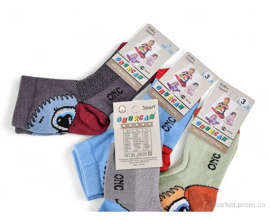 Шкарпетки для дітей Весна/осінь N001-1 mix (12 шт. р.сітка0-3) "OL" недорого оптом від прямого постачальника, зображення 2 Шкарпетки для дітей Весна/осінь N001-1 mix (12 шт. р.сітка0-3) "OL" недорого оптом від прямого постачальника, зображення 2