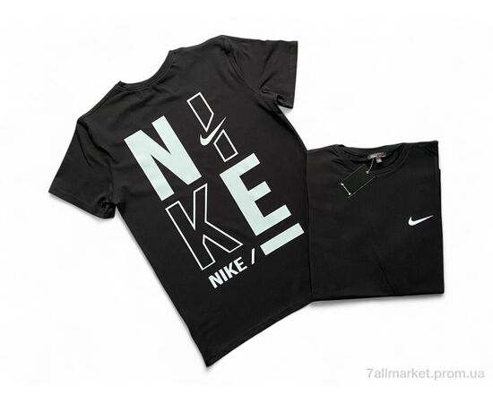 Футболка чоловіча Літо A003-4 black (5 шт. р.сіткаS-2XL) "Verton" недорого оптом від прямого постачальника, зображення 2