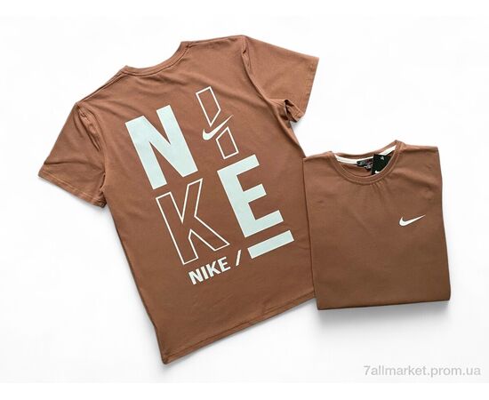 Футболка чоловіча Літо A003-5 brown (5 шт. р.сіткаS-2XL) "Verton" недорого оптом від прямого постачальника, зображення 2