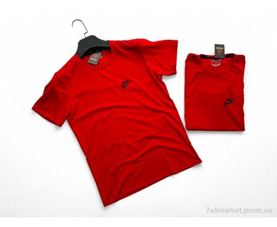 Футболка чоловіча Літо A004-1 red (5 шт. р.сіткаS-2XL) "Verton" недорого оптом від прямого постачальника, зображення 2
