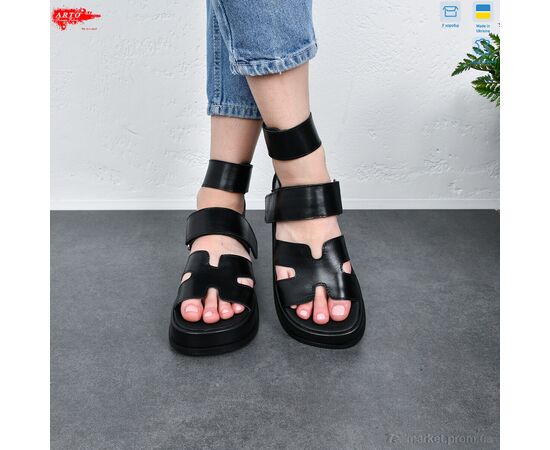 Босоніжки жіночі літні Літо 097 чорний к. (8 пар р.36-41) "ARTO" недорого оптом від прямого постачальника, зображення 4 Босоніжки жіночі літні Літо 097 чорний к. (8 пар р.36-41) "ARTO" недорого оптом від прямого постачальника, зображення 4