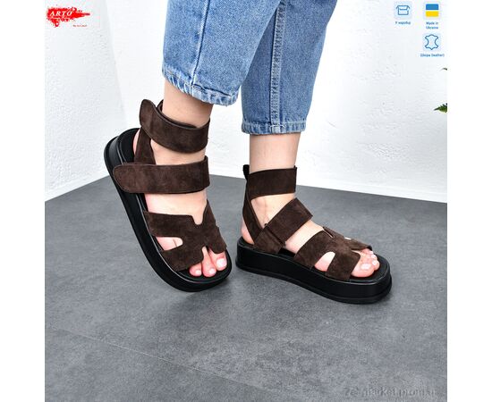 Босоніжки жіночі літні Літо 097 корич. з. (8 пар р.36-41) "ARTO" недорого оптом від прямого постачальника, зображення 3 Босоніжки жіночі літні Літо 097 корич. з. (8 пар р.36-41) "ARTO" недорого оптом від прямого постачальника, зображення 3