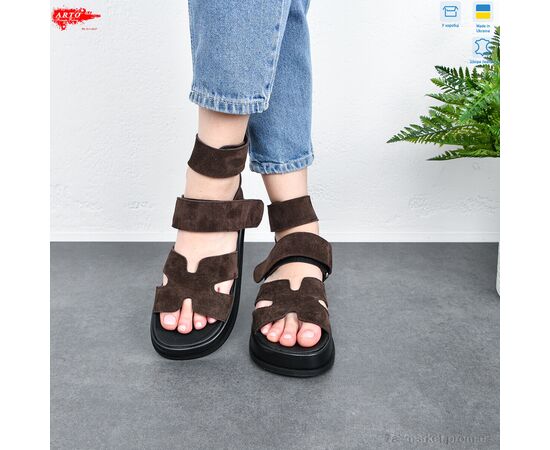 Босоніжки жіночі літні Літо 097 корич. з. (8 пар р.36-41) "ARTO" недорого оптом від прямого постачальника, зображення 4 Босоніжки жіночі літні Літо 097 корич. з. (8 пар р.36-41) "ARTO" недорого оптом від прямого постачальника, зображення 4