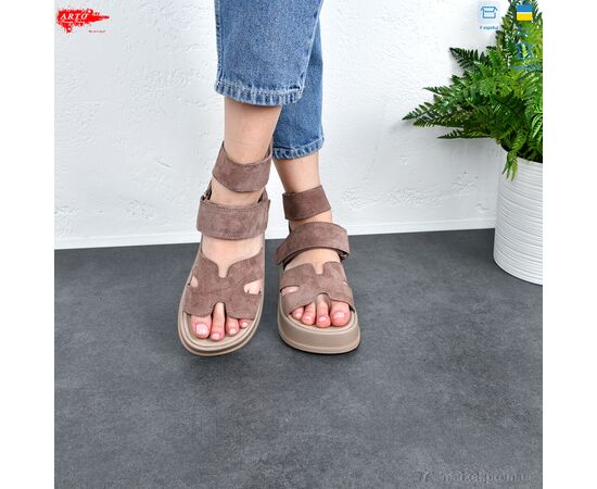 Босоніжки жіночі літні Літо 097 кофе з. (8 пар р.36-41) "ARTO" недорого оптом від прямого постачальника, зображення 3 Босоніжки жіночі літні Літо 097 кофе з. (8 пар р.36-41) "ARTO" недорого оптом від прямого постачальника, зображення 3