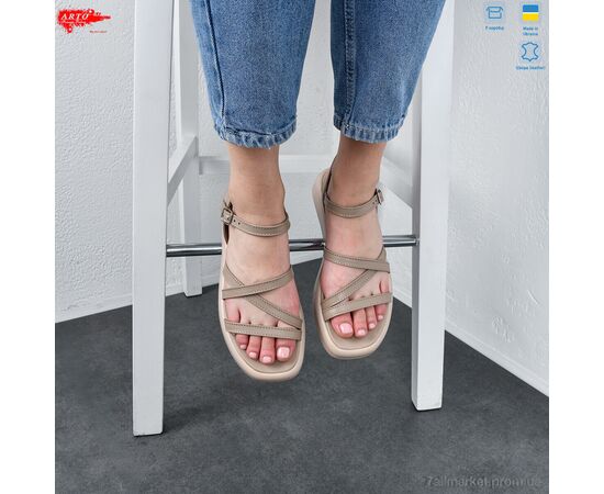 Босоніжки жіночі літні Літо 0138 латте к. (8 пар р.36-41) "ARTO" недорого оптом від прямого постачальника, зображення 3 Босоніжки жіночі літні Літо 0138 латте к. (8 пар р.36-41) "ARTO" недорого оптом від прямого постачальника, зображення 3