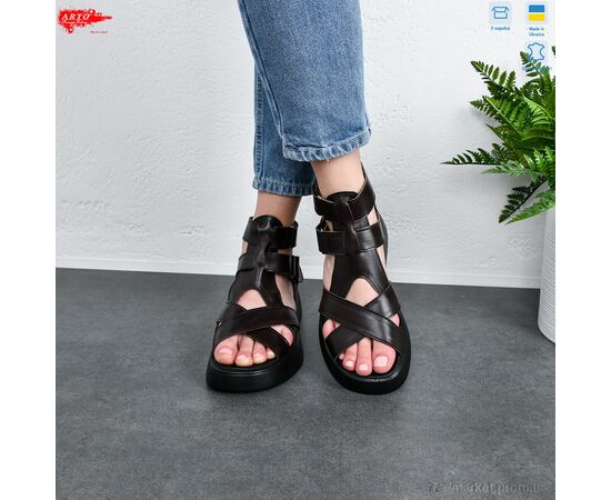 Босоніжки жіночі літні Літо 175 корич. к. (8 пар р.36-41) "ARTO" недорого оптом від прямого постачальника, зображення 3 Босоніжки жіночі літні Літо 175 корич. к. (8 пар р.36-41) "ARTO" недорого оптом від прямого постачальника, зображення 3