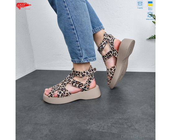 Босоніжки жіночі літні Літо 175 леопард к. (8 пар р.36-41) "ARTO" недорого оптом від прямого постачальника, зображення 3 Босоніжки жіночі літні Літо 175 леопард к. (8 пар р.36-41) "ARTO" недорого оптом від прямого постачальника, зображення 3