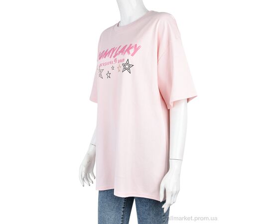 Фотография Футболка женская Лето 4064-1208-6 mix (5 шт. р.сетка One size) "Мир" недорого оптом от прямого поставщика, изображение 2