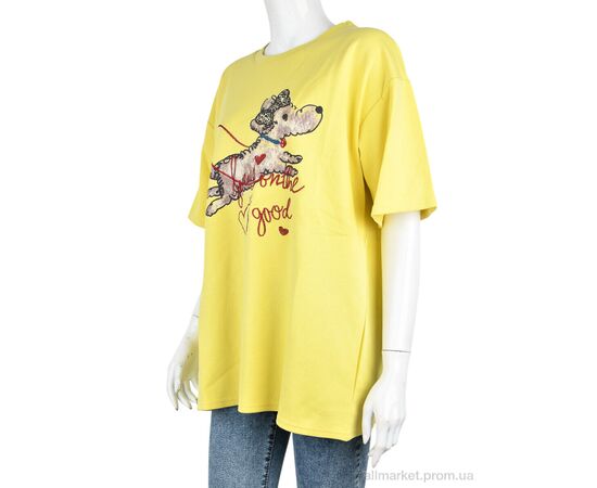 Фотография Футболка женская Лето 4064-1207 mix (5 шт. р.сетка One size) "Мир" недорого оптом от прямого поставщика, изображение 2