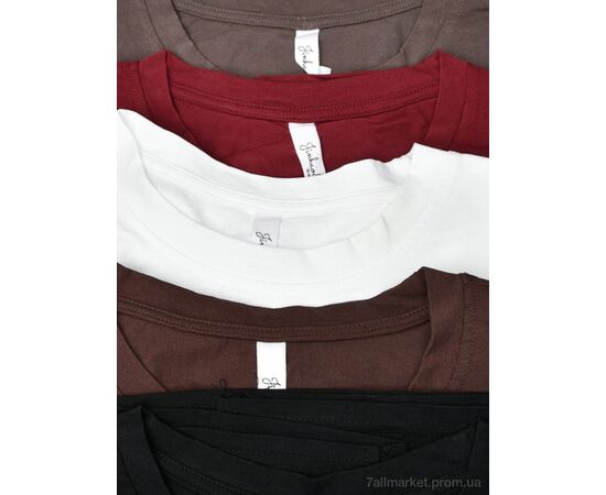 Футболка женская Лето 4064-8213 mix (5 шт. р.сетка One size) "Мир" недорого оптом от прямого поставщика, изображение 4 Фотография Футболка женская Лето 4064-8213 mix (5 шт. р.сетка One size) "Мир" недорого оптом от прямого поставщика, изображение 4