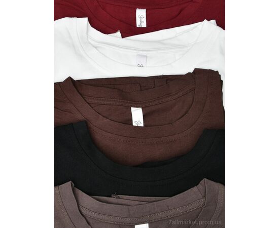 Футболка жіноча Літо 4064-8212 mix (5 шт. р.сіткаOne size) "Мир" недорого оптом від прямого постачальника, зображення 4