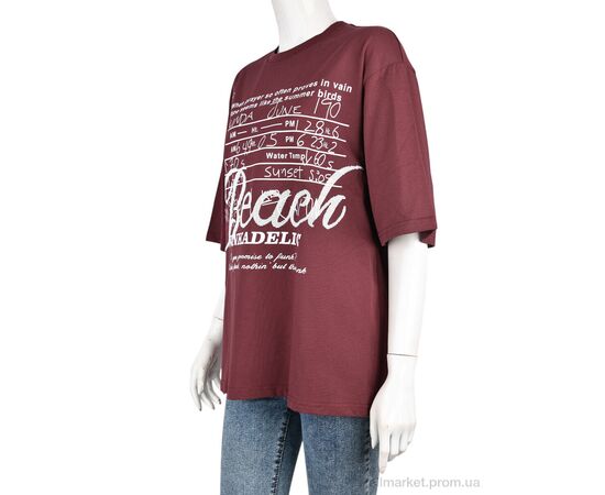 Футболка жіноча Літо 4064-2773 mix (5 шт. р.сіткаOne size) "Мир" недорого оптом від прямого постачальника, зображення 2