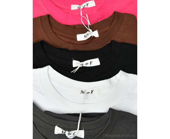 Футболка жіноча Літо 4064-7209 mix (5 шт. р.сіткаOne size) "Мир" недорого оптом від прямого постачальника, зображення 4