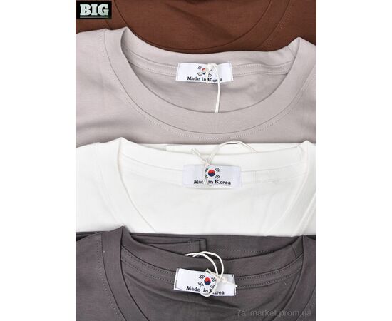 Фотография Футболка женская Лето 4064-2466 mix (5 шт. р.сетка One size) "BIG" недорого оптом от прямого поставщика, изображение 4