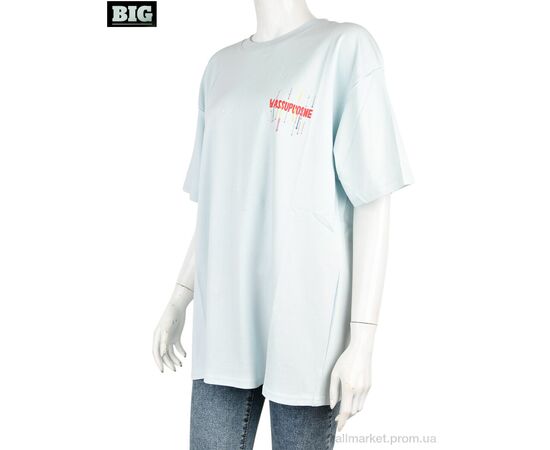 Футболка жіноча Літо 4064-1208-11 mix (5 шт. р.сіткаOne size) "BIG" недорого оптом від прямого постачальника, зображення 2 Футболка жіноча Літо 4064-1208-11 mix (5 шт. р.сіткаOne size) "BIG" недорого оптом від прямого постачальника, зображення 2