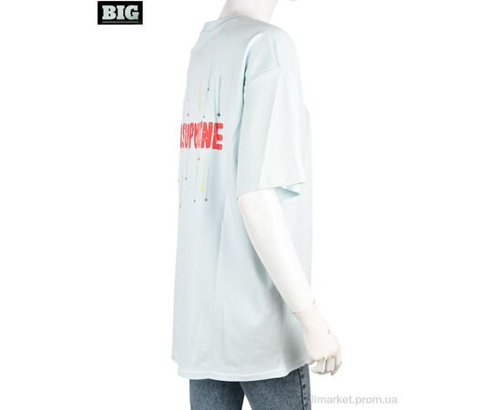 Футболка жіноча Літо 4064-1208-11 mix (5 шт. р.сіткаOne size) "BIG" недорого оптом від прямого постачальника, зображення 3 Футболка жіноча Літо 4064-1208-11 mix (5 шт. р.сіткаOne size) "BIG" недорого оптом від прямого постачальника, зображення 3