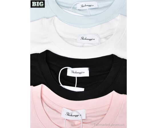 Футболка жіноча Літо 4064-1208-11 mix (5 шт. р.сіткаOne size) "BIG" недорого оптом від прямого постачальника, зображення 4 Футболка жіноча Літо 4064-1208-11 mix (5 шт. р.сіткаOne size) "BIG" недорого оптом від прямого постачальника, зображення 4