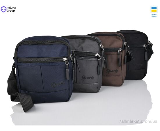 Сумка мужская 3851-5 mix 22*16*8 см, "Reluna Group" недорого оптом от прямого поставщика, изображение 2 Фотография Сумка мужская 3851-5 mix 22*16*8 см, "Reluna Group" недорого оптом от прямого поставщика, изображение 2