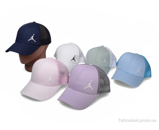 Кепка унісекс Літо 8002-1 mix (5 шт. р.сітка56-59) "KUINH" недорого оптом від прямого постачальника, зображення 2 Кепка унісекс Літо 8002-1 mix (5 шт. р.сітка56-59) "KUINH" недорого оптом від прямого постачальника, зображення 2