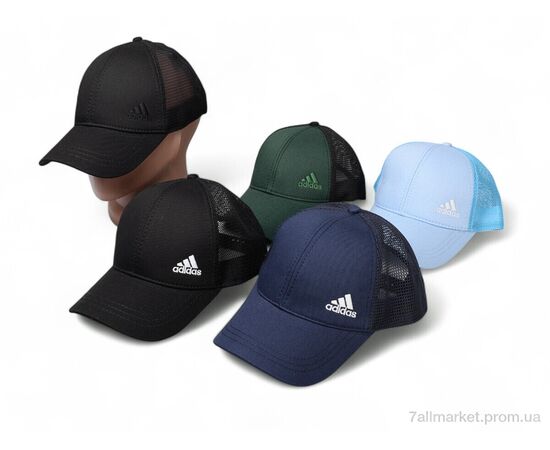 Фотография Кепка для мужчин Лето 8007-2 mix (5 шт. р.сетка 56-59) "KUINH" недорого оптом от прямого поставщика, изображение 2