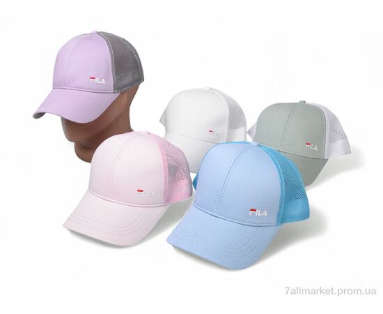 Кепка жіноча Літо 8008-3 mix (5 шт. р.сітка56-59) "KUINH" недорого оптом від прямого постачальника, зображення 2 Кепка жіноча Літо 8008-3 mix (5 шт. р.сітка56-59) "KUINH" недорого оптом від прямого постачальника, зображення 2