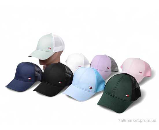 Фотография Кепка унисекс Лето 8009-1 mix (5 шт. р.сетка 56-59) "KUINH" недорого оптом от прямого поставщика, изображение 2
