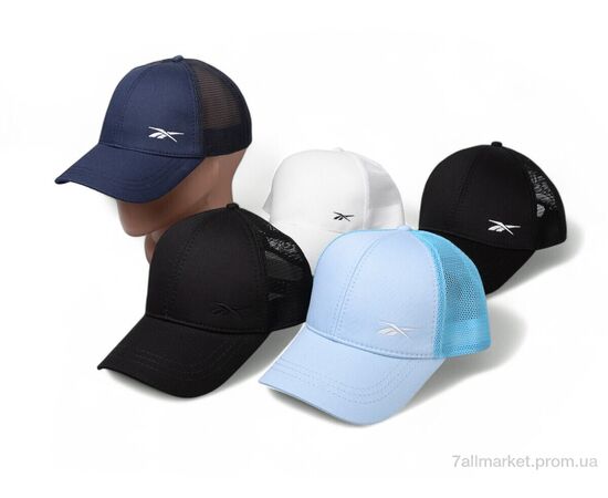 Фотография Кепка для мужчин Лето 8010-2 mix (5 шт. р.сетка 56-59) "KUINH" недорого оптом от прямого поставщика, изображение 2