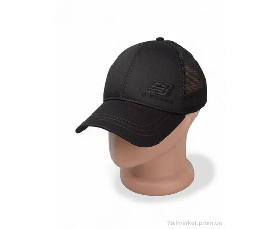 Кепка унісекс Літо 8013 black (5 шт. р.сітка56-59) "KUINH" недорого оптом від прямого постачальника, зображення 2 Кепка унісекс Літо 8013 black (5 шт. р.сітка56-59) "KUINH" недорого оптом від прямого постачальника, зображення 2