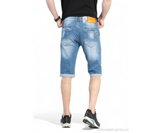 Фотография Шорты мужские Лето 0216 синій (7 шт. р.сетка 28-34) "Massmag" недорого оптом от прямого поставщика, изображение 2