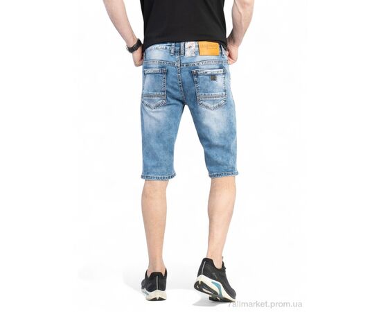 Фотография Шорты мужские Лето 0209 синій (8 шт. р.сетка 27-34) "Massmag" недорого оптом от прямого поставщика, изображение 2