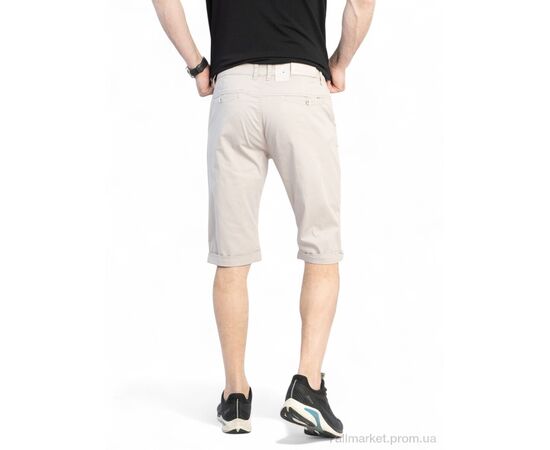 Фотография Шорты мужские Лето 0075 бежевий (8 шт. р.сетка 34-42) "Massmag" недорого оптом от прямого поставщика, изображение 2