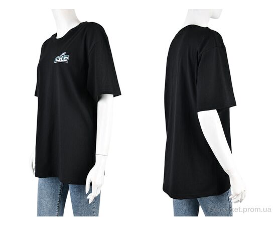 Фотография Футболка женская Лето 4071-W01-1 black (5 шт. р.сетка S-2XL) "Мир" недорого оптом от прямого поставщика, изображение 3