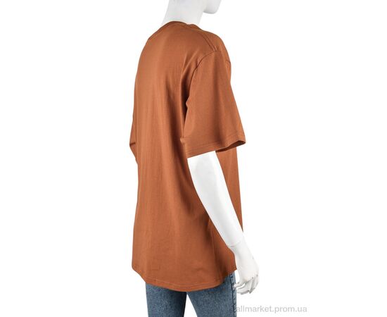 Фотография Футболка женская Лето 4071-W02-3 brown (5 шт. р.сетка S-2XL) "Мир" недорого оптом от прямого поставщика, изображение 2