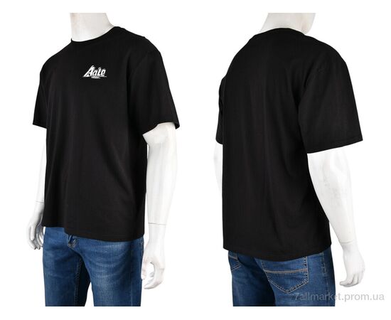 Фотография Футболка мужская Лето 4072-M01-1 black (5 шт. р.сетка M-3XL) "Мир" недорого оптом от прямого поставщика, изображение 3