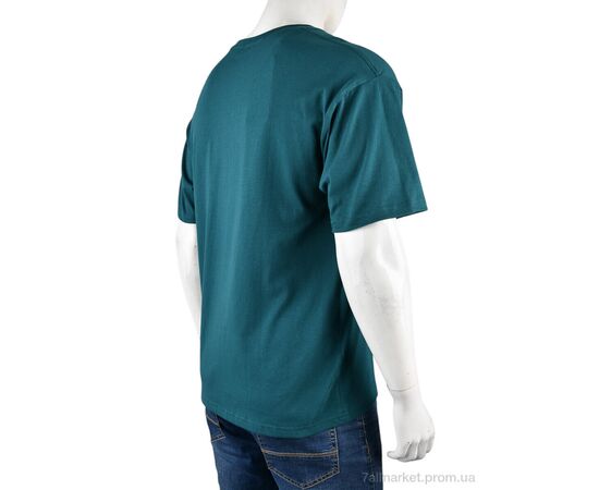 Футболка чоловіча Літо 4072-M07-3 grey (5 шт. р.сіткаM-3XL) "Мир" недорого оптом від прямого постачальника, зображення 2