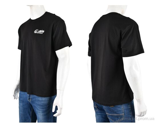 Футболка чоловіча Літо 4072-M06-1 black (5 шт. р.сіткаM-3XL) "Мир" недорого оптом від прямого постачальника, зображення 3