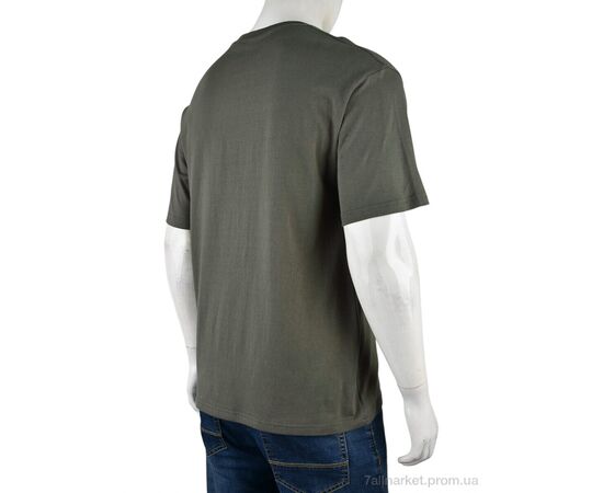 Футболка чоловіча Літо 4072-M04-4 khaki (5 шт. р.сіткаM-3XL) "Мир" недорого оптом від прямого постачальника, зображення 2