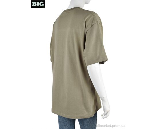 Футболка жіноча Літо 4071-W03-4 khaki (5 шт. р.сіткаS-2XL) "BIG" недорого оптом від прямого постачальника, зображення 2 Футболка жіноча Літо 4071-W03-4 khaki (5 шт. р.сіткаS-2XL) "BIG" недорого оптом від прямого постачальника, зображення 2
